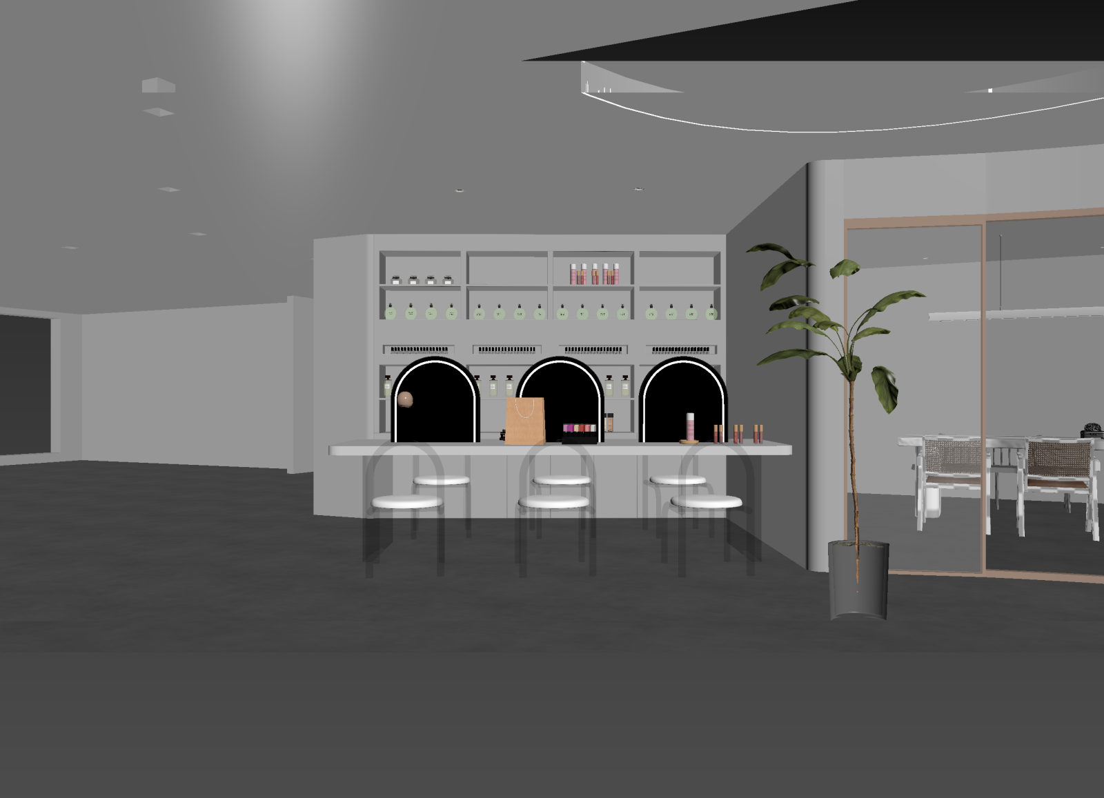 侘寂咖啡厅3D模型下载【ID:1214308013】
