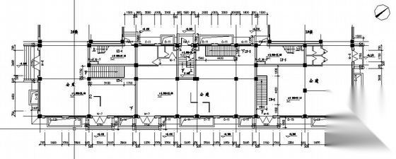 吉林市某五层住宅楼施工图cad施工图下载【ID:149844163】