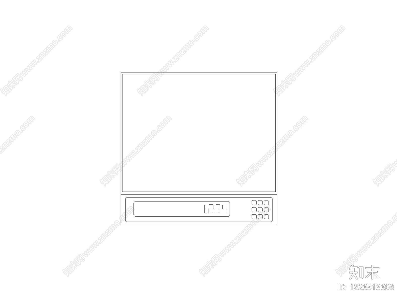 现代电器CAD图纸