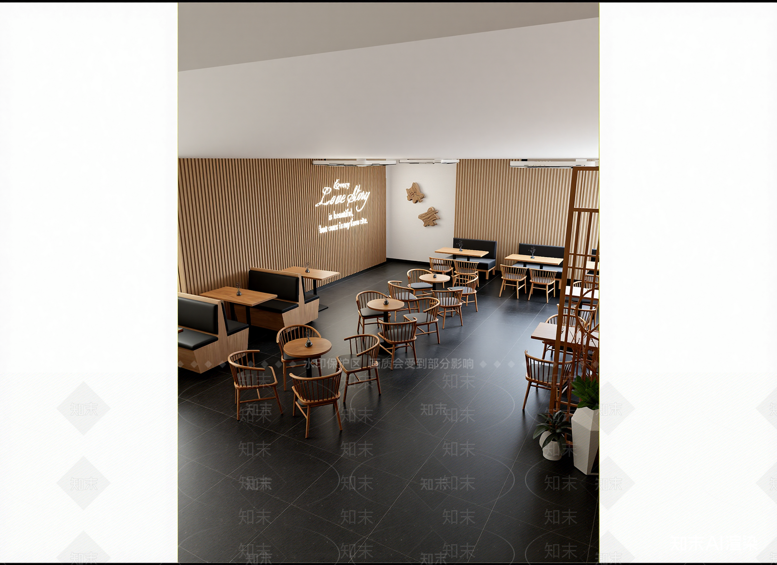 现代咖啡厅3D模型下载【ID:1214735616】