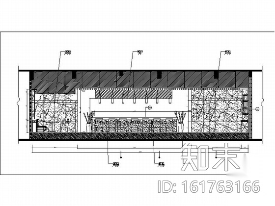 [江苏]某温泉酒店风味餐厅装修图cad施工图下载【ID:161763166】