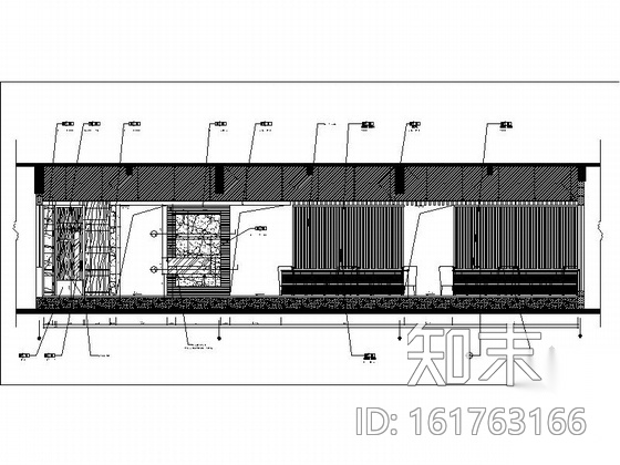 [江苏]某温泉酒店风味餐厅装修图cad施工图下载【ID:161763166】