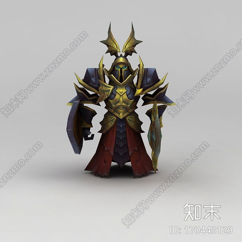 现代3D召唤师联盟游戏角色CG模型下载【ID:170443129】