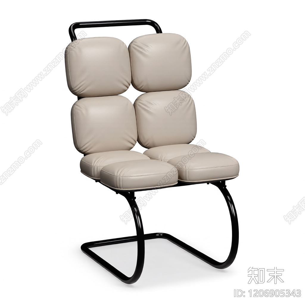 双人沙发椅3D模型下载【ID:1206905343】