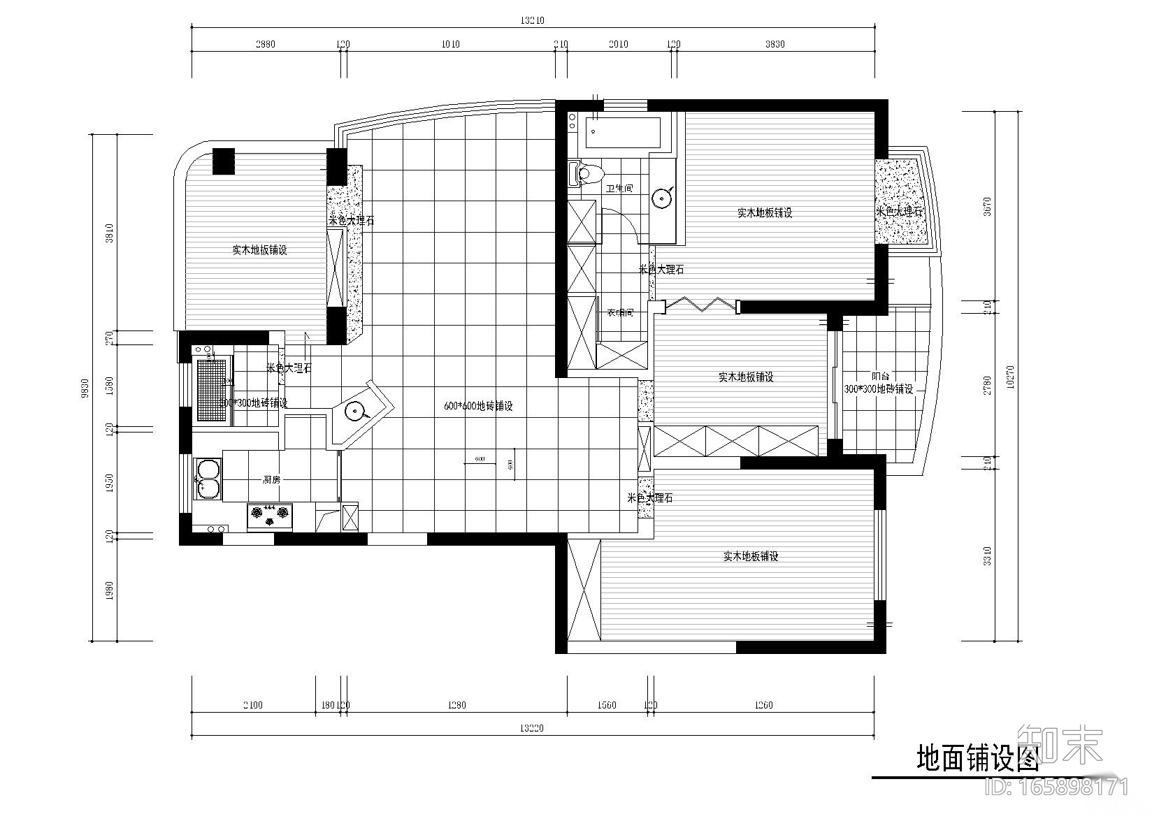 [江苏]苏州衡泰静逸样板间CAD施工图+实景图施工图下载【ID:165898171】