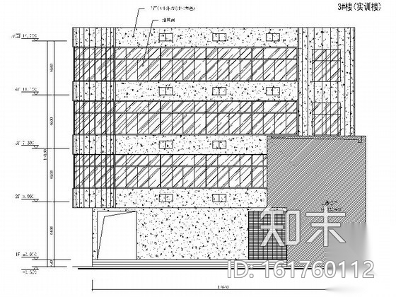 [浙江]供电机构现代办公楼室内装修施工图cad施工图下载【ID:161760112】