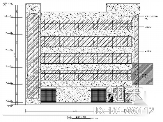 [浙江]供电机构现代办公楼室内装修施工图cad施工图下载【ID:161760112】