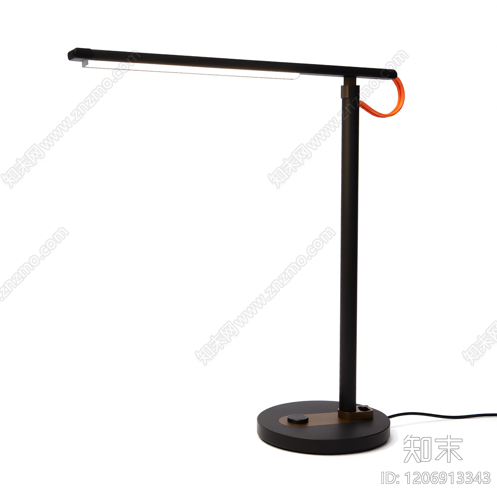 黑色台灯模型3D模型下载【ID:1206913343】