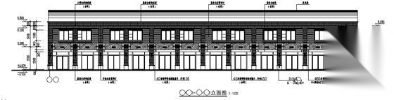 [武汉]某食品市场(一期)商铺建筑施工套图cad施工图下载【ID:164860153】