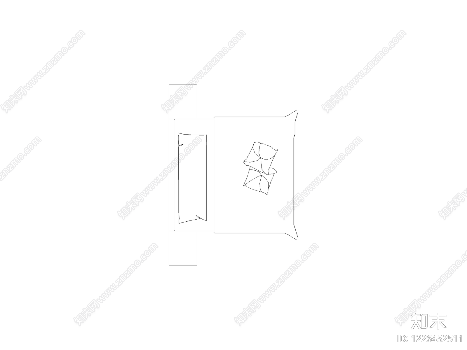 床CAD图纸