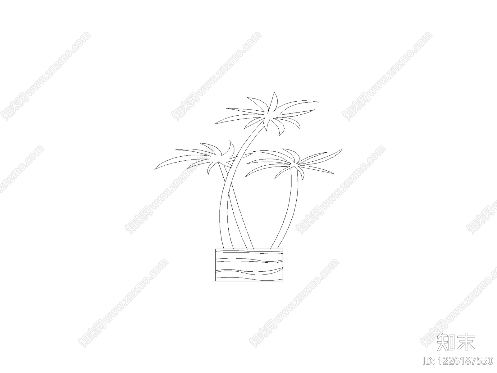 绿植CAD图纸