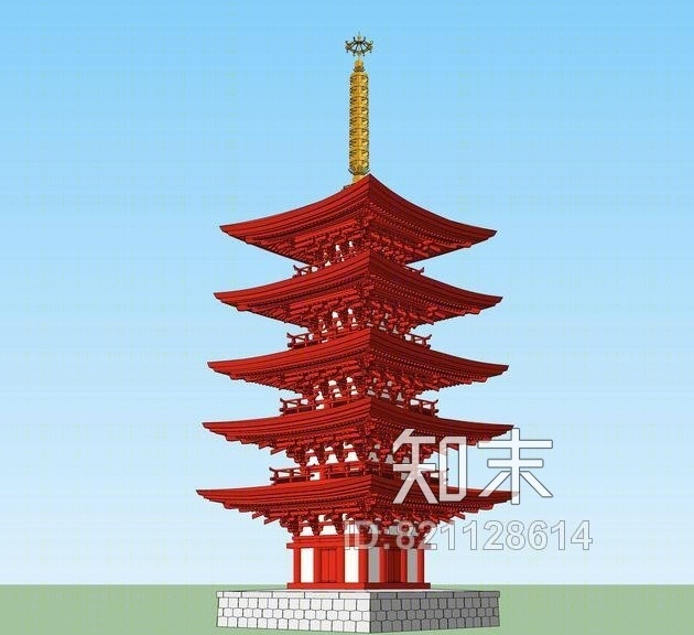 其他古建筑SU模型草图