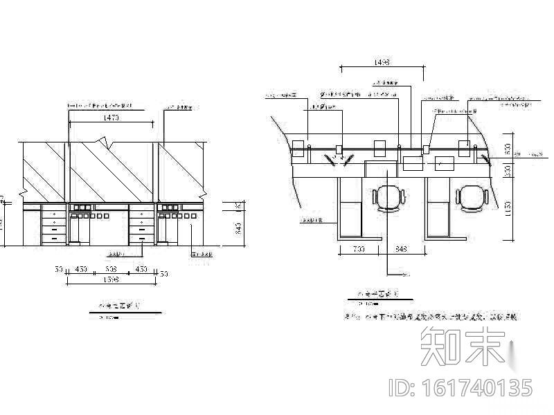 某信用社装修图cad施工图下载【ID:161740135】