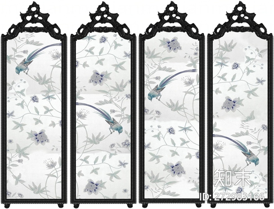 米兰诺屏风隔断贴图下载【ID:272983166】