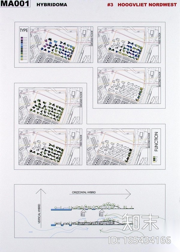 优秀建筑设计毕业作品展板排版设计施工图下载【ID:165434166】