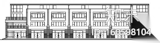 山东香港五金家居城B3块改造工程建筑施工图cad施工图下载【ID:160598104】