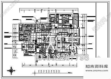 图块/节点经典家装图纸cad施工图下载【ID:832287798】