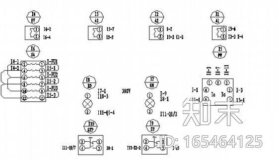 某工厂低压开关柜全套接线图施工图下载【ID:165464125】