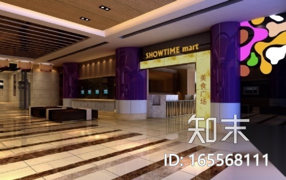 [湖北]某时尚KTV会所局部室内装修图（含效果）cad施工图下载【ID:165568111】
