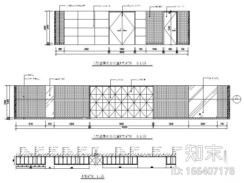 [南京]某研发中心3F办公室竣工图（装饰+水电）cad施工图下载【ID:166407178】