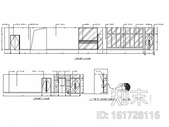 [四川]七层大气汽车运输办公空间室内设计CAD施工图cad施工图下载【ID:161728116】