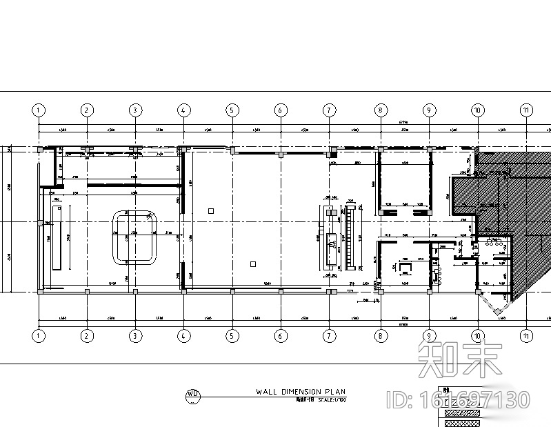 华润国际社区售楼处设计施工图cad施工图下载【ID:161697130】