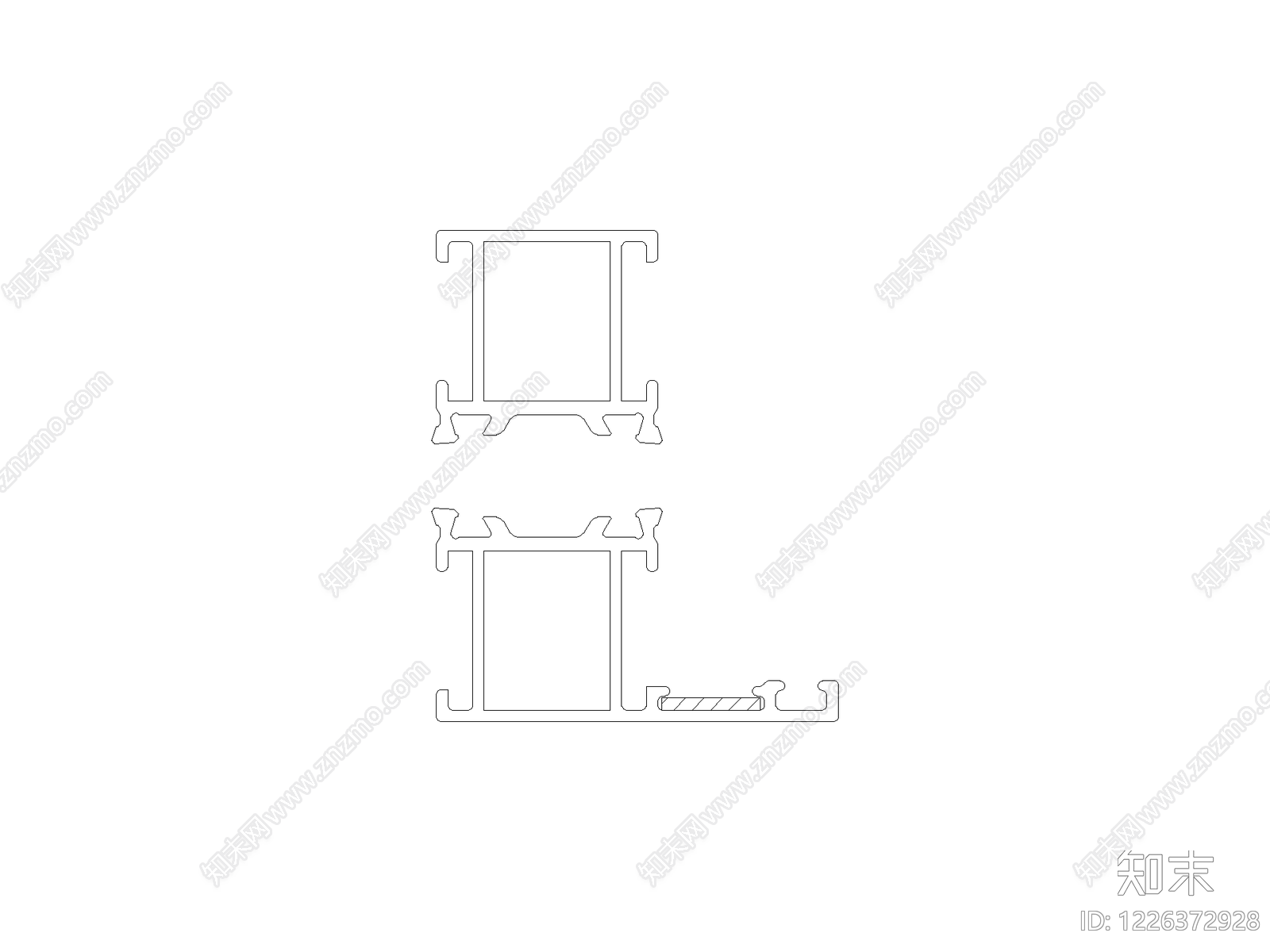 门cad施工图下载【ID:1226372928】