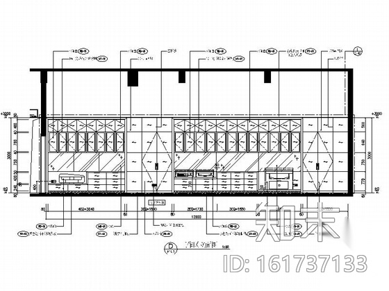 [西安]某欧陆风格豪华售楼处室内装修施工图（含效果）cad施工图下载【ID:161737133】