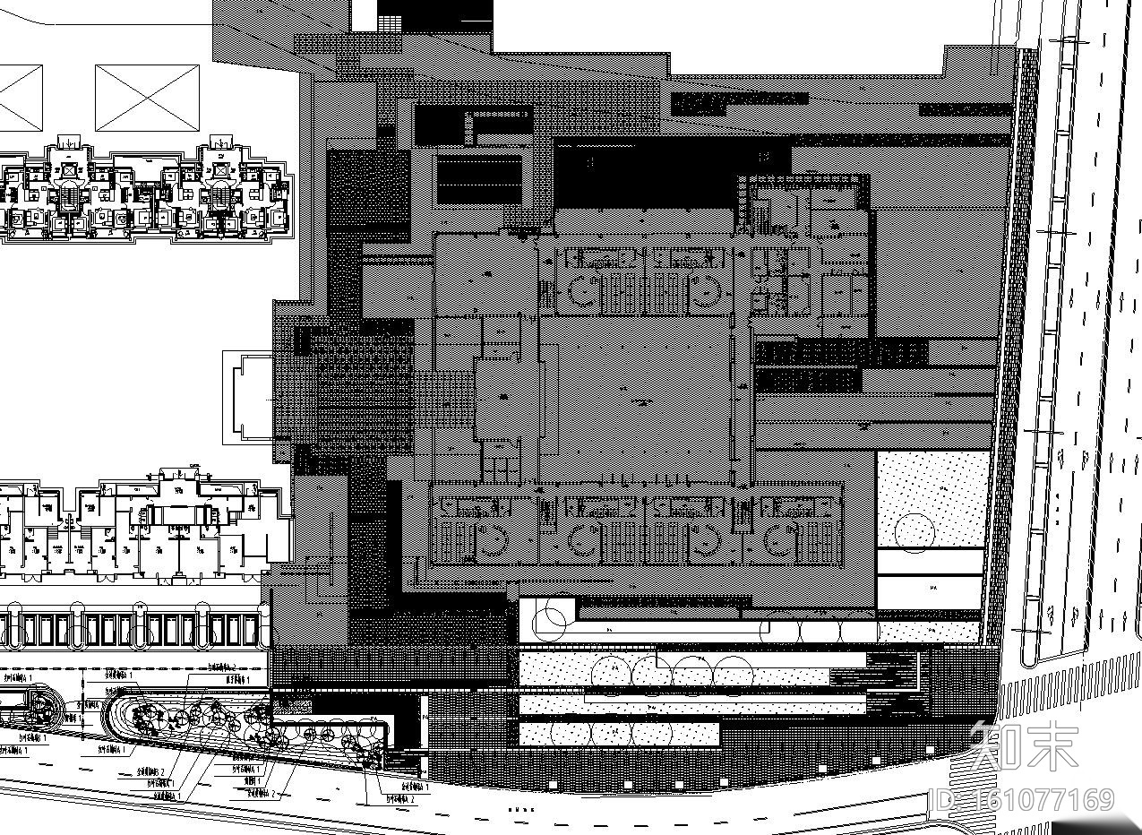 上海天空之城样红线外cad施工图下载【ID:161077169】