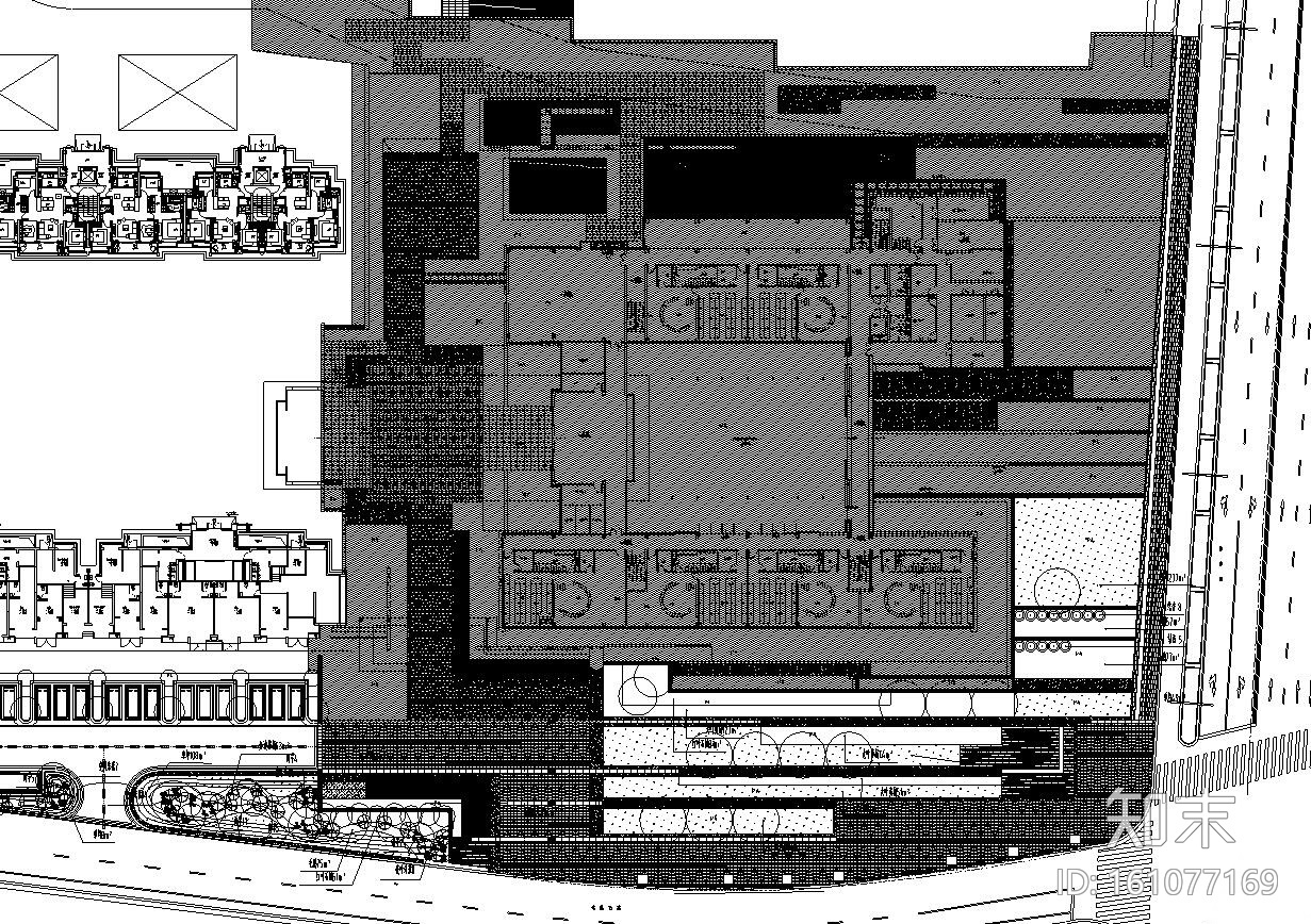 上海天空之城样红线外cad施工图下载【ID:161077169】