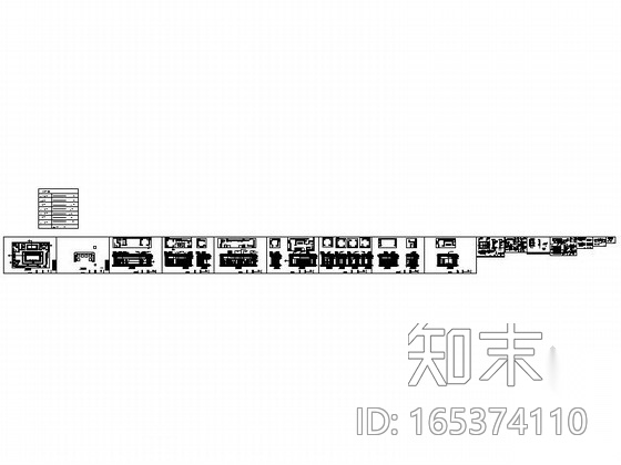 [福建]某豪华KTV总统包房室内装修施工图cad施工图下载【ID:165374110】