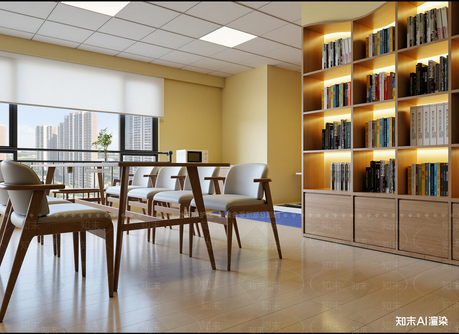 现代茶水间3D模型下载【ID:1215011225】