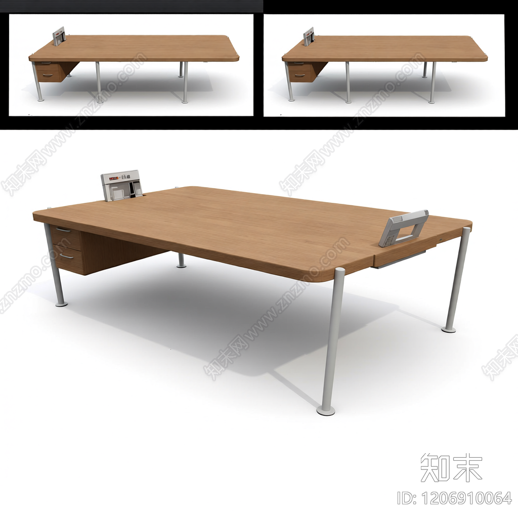 木质边几带储物3D模型下载【ID:1206910064】