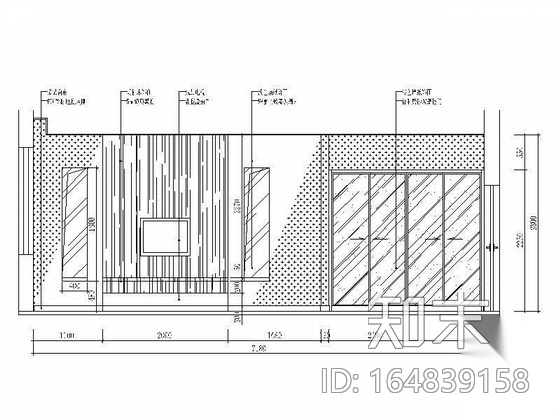 现代化专业眼科医院装饰工程图cad施工图下载【ID:164839158】