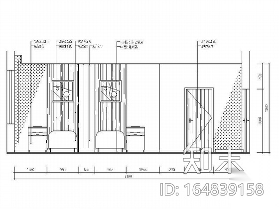 现代化专业眼科医院装饰工程图cad施工图下载【ID:164839158】