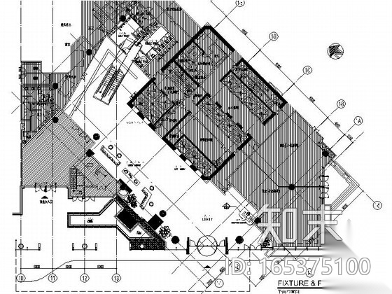 [惠州]市中心知名酒店管理集团高档五星级酒店装修施工...cad施工图下载【ID:165375100】