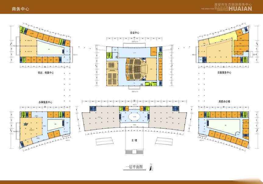 [江苏]淮安旅游商务中心及生态公园规划（SU+文本）施工图下载【ID:151472172】