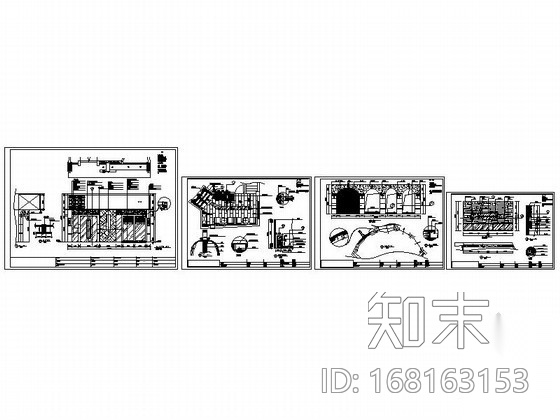 美容院cad施工图下载【ID:168163153】