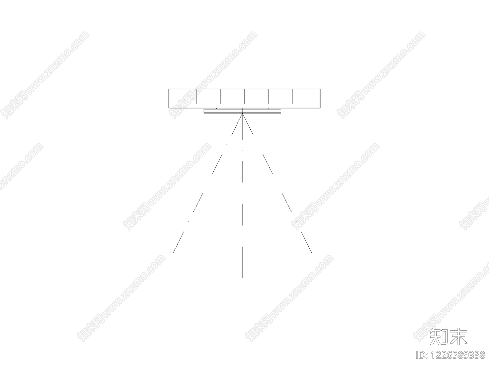 灯具图块cad施工图下载【ID:1226589338】
