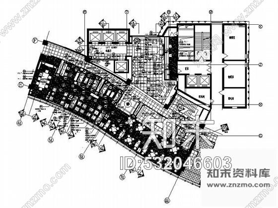 施工图酒店高层VIP俱乐部设计装修图施工图下载【ID:532046603】