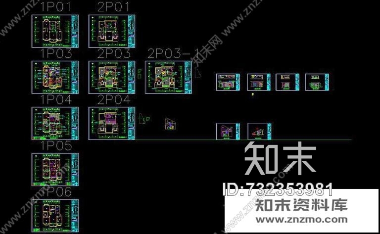 雅居-1cad施工图下载【ID:732353981】