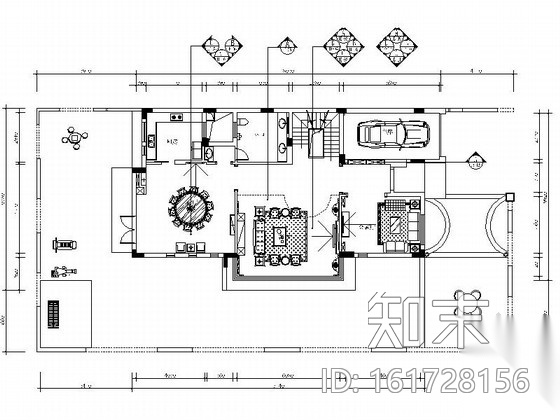 [东莞]健康主题独栋豪华欧式四层别墅装修施工图cad施工图下载【ID:161728156】