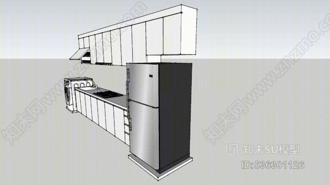 厨柜2SU模型下载【ID:536301126】