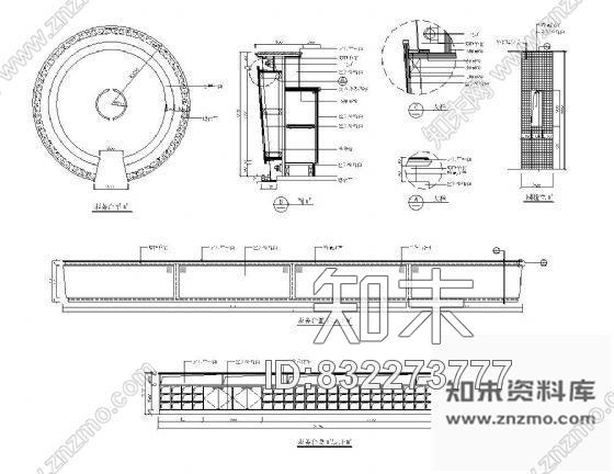 图块/节点国际酒店服务台装修详图施工图下载【ID:832273777】
