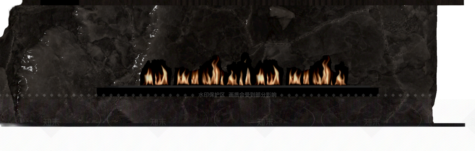 现代风格壁炉装饰墙3D模型下载【ID:1205548091】