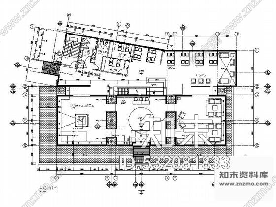 施工图北京房产中介连锁公司现代简约办公室空间设计施工图施工图下载【ID:532081833】