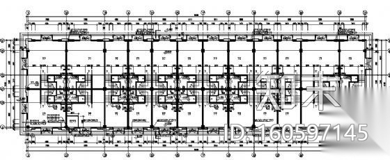 山东香港五金家居城B10块改造工程建筑施工图cad施工图下载【ID:160597145】