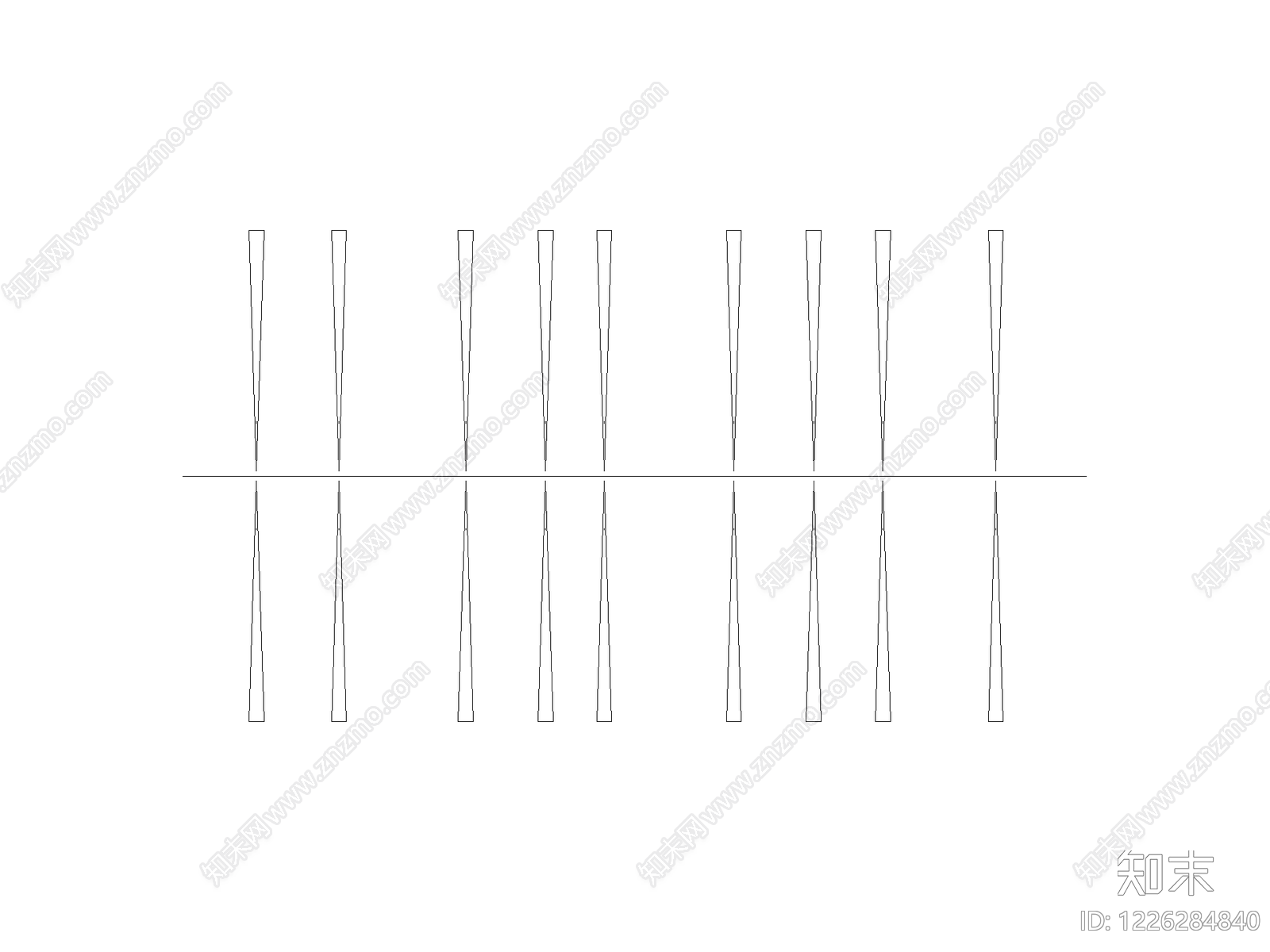 现代图库CAD图纸