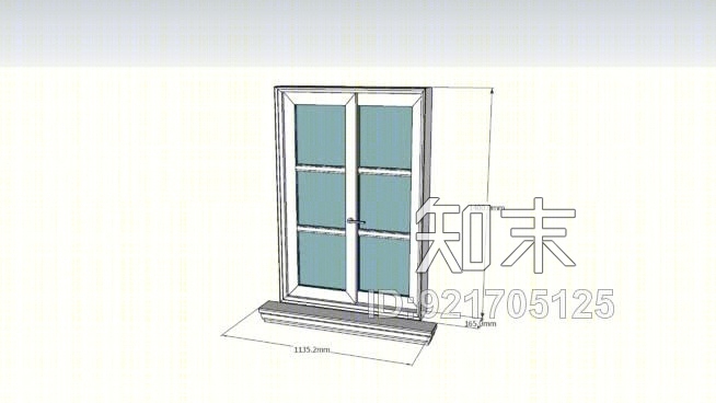 白窗SU模型下载【ID:921705125】