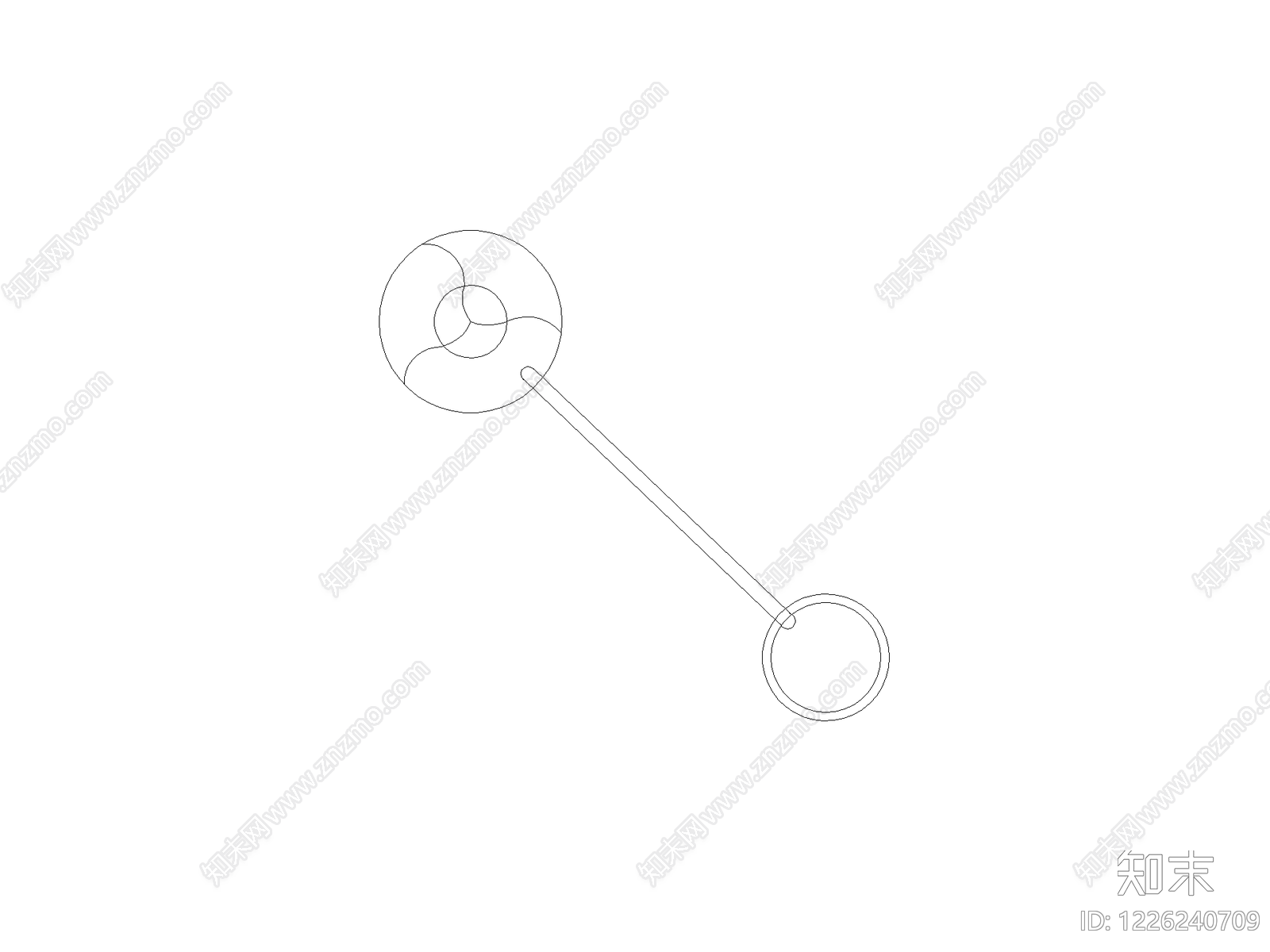 五金管件cad施工图下载【ID:1226240709】